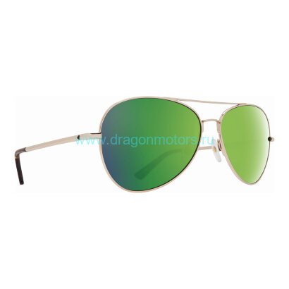 Очки солнцезащитные Spy Optic Whistler HAPPY - GOLD - BRONZE W/ GREEN SPECTRA