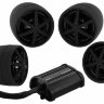 АУДИОСИСТЕМА BOSS AUDIO MARINE MCBK650B (4 ДИНАМИКА 3", 1200 ВТ. BLUETOOTH, ПУЛЬТ)