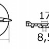 Osculati 43.253.04 - Магниевый анод для Yamaha 25/60 HP