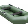 Надувная лодка ПВХ, АКВА-ОПТИМА 280, зеленый