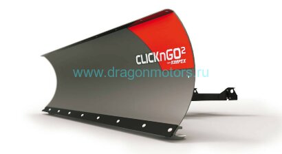 ОТВАЛ CLICK N GO2 (СЕРЫЙ ТИТАН), 167см*43см