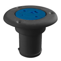 Палубная горловина, черный корпус/синяя крышка (10252295)