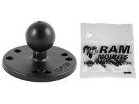RAM-B-202-G4U RAM круглая пластина с шаровым и монтажным оборудованием для Garmin STRIKER и др.