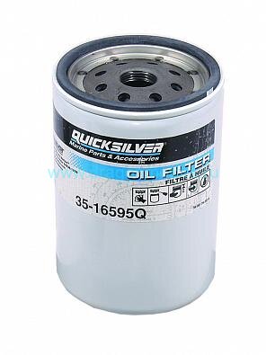16595Q Фильтр масляный для MERCRUISER/VOLVO-PENTA GM V8 OEM: 35-16595T, 881126K01, 18-7876, 0502901 (Quicksilver)