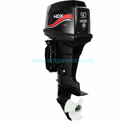 Лодочный мотор 2-х тактный HDX T 90 FEL-T 