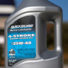 Масло минеральное 4-cycle 25W-40 - 4 L (для стационаров) 92-858049QB1 / 92-8M0086224 / 8M0086224