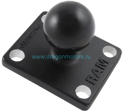 RAM-B-347U-BT шар RAM с пластиной AMPS и отверстиями 7 мм