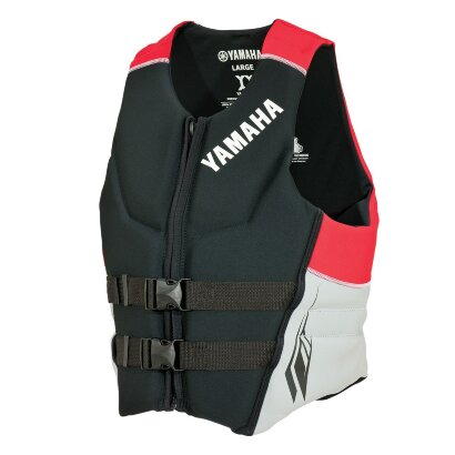 Жилет Yamaha Neoprene 2-Buckle PFD (черно-красный) SM