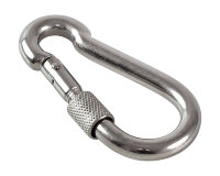 Карабин пожарный с фиксирующей гайкой 8х80 мм