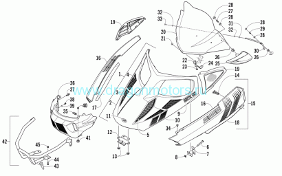 Капот Bearcat Z1 XT (№1)