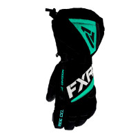 Перчатки FXR Fusion с утеплителем - Black/Mint
