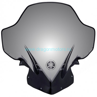 Стекло ветровое для снегохода Yamaha FX NYTRO (среднее 14")