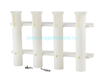 Подставка под удочку 4 стакана, белая CFRS701P4W