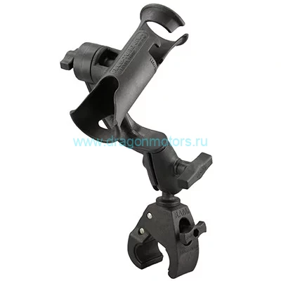 RAP-390-RB-404U Держатель удочки RAM Tube Jr.  с рычагом Revolution и основанием RAM Tough-Claw