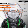 Стекло ветровое высокое Arctic Cat 17" ZR, M, XF 4000, 5000, 6000, 8000, 9000, F, M, XF 800, 1100, 1100T