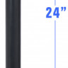 RAP-CB-201-24U 61 см (24) штанга RAM, полумуфты под шары 25 мм (1) и 38 мм (1,5)