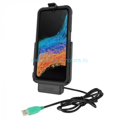 Док-станция RAM для Samsung Galaxy XCover6 Pro в чехле IntelliSkin (RAM-HOL-SAM84CPU)