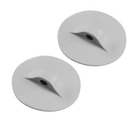 Крепление леера, D 136мм, серое, 2 шт