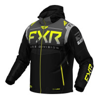 Куртка FXR Helium X с утеплителем - Black/Char/Hi Vis