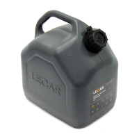 Канистра для ГСМ 10л черная LECAR PREMIUM