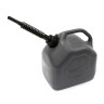 Канистра для ГСМ 10л черная LECAR PREMIUM