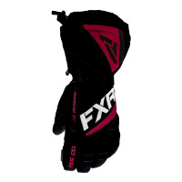 Перчатки FXR Fusion с утеплителем - Black/Raspberry