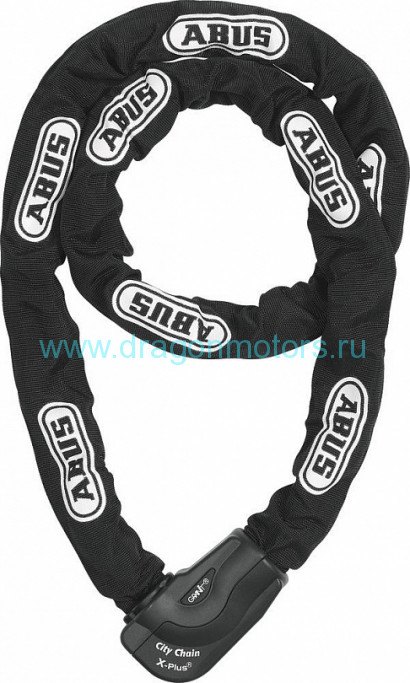 Цепь с замком ABUS Granit CityChain X-Plus 1060 140 см.