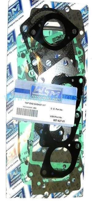 007-627-01 Верхний к-т прокладок Kawasaki 800