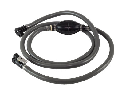 Шланг топливный d8.5/D14 мм с грушей и переходниками: Yamaha, Tohatsu/Nissan, Mercury