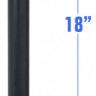RAP-CB-201-18U 46 см (18) штанга RAM, полумуфты под шары 25 мм (1) и 38 мм (1,5)