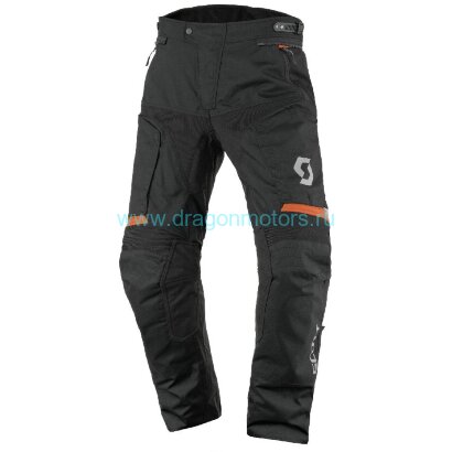 Мотоштаны мужские SCOTT Dualraid DP - black/orange