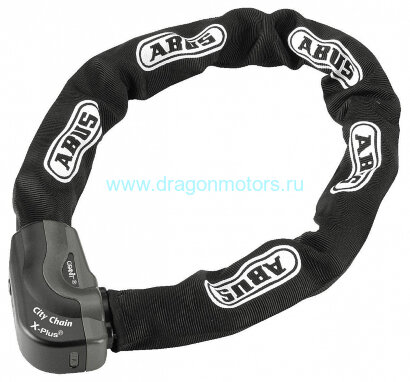 Цепь с замком ABUS Granit CityChain X-Plus 1060 110 см.