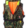 Жилет спасательный двусторонний универсальный COMFORT HUNTER (Охотник) 80-120 кг