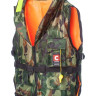Жилет спасательный двусторонний универсальный COMFORT HUNTER (Охотник) 80-120 кг