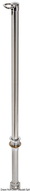 Osculati 64.551.01 - Стойка для водных лыж RINa 120см 40x3мм Heavy Duty