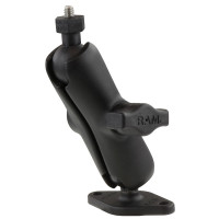 RAM-B-238-379U-252025 RAM Tough-Ball крепление с 1/4 -20 резьбовым шпилькой и ромбом