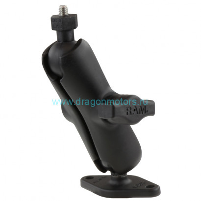 RAM-B-238-379U-252025 RAM Tough-Ball крепление с 1/4 -20 резьбовым шпилькой и ромбом