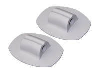 Крепление леера, серый, 2 шт