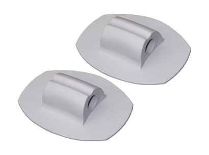 Крепление леера, серый, 2 шт