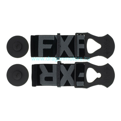 Ремни для крепления очков на шлем FXR - Black