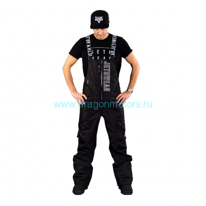 Полукомбинезон Jethwear Crest без утеплителя - Black