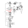 Щека (кривошип) коленвала Skipper для Suzuki DT40 Щека (кривошип) 2