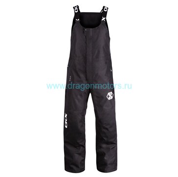 Брюки CKX BIB BEYOND 3IN1, полукомбинезон, чёрный