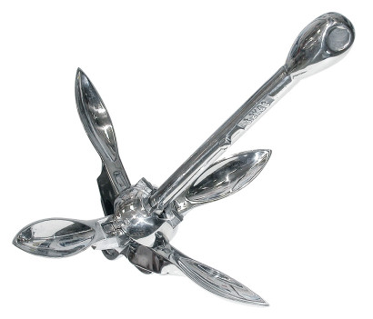 Якорь-кошка из нержавеющей стали Мореман", 3,2 кг" (10246778)