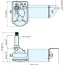 Электропривод стеклоочистителя ТМС-902, 24 В (10263460)
