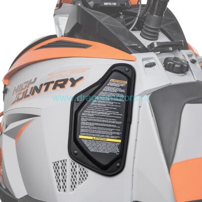 Накладка Arctic Cat Black - 2017-2020 ZR XF Riot M NOR PTA