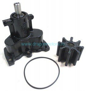 8M0118062/862914A13 Корпус помпы бронзовый с крыльчаткой MERCRUISER (Quicksilver)