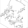 Комплект для установки дистанционного управления Suzuki DF4-5-6 (67130-91J02-000)