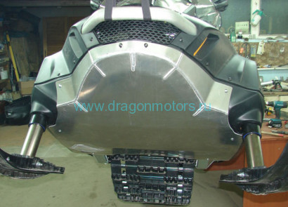 Защита днища BRP SKANDIC WT и SWT LYNX YETI OEM: 860200713 / 860200691