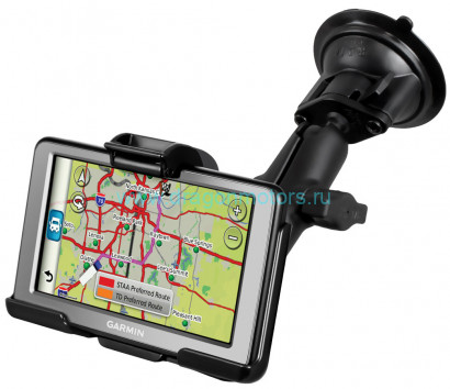 RAM-B-166-GA43U Крепление на присоске RAM Twist-Lock  для Garmin dezl  560LMT и 560LT